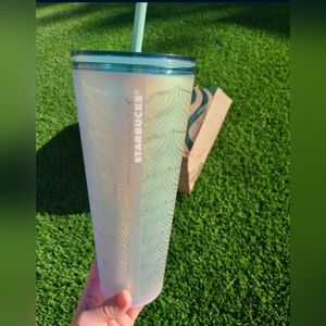 Starbucks Spring 2021 50th Anniversary Frosted Siren Cold Cup